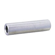 NEWPORT FASTENERS Round Spacer, #4 Screw Size, Plain Aluminum, 1/4 in Overall Lg 140404RSA